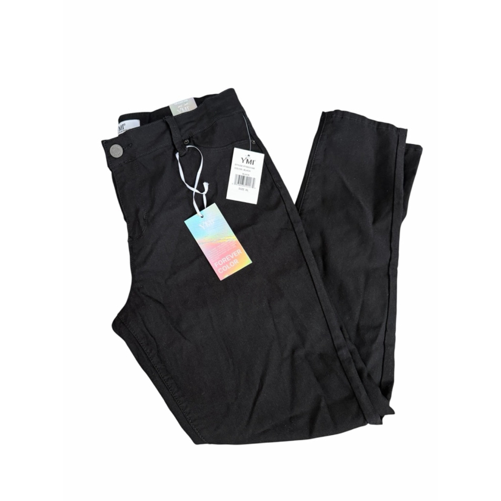 NWT YMI Black High-Rise Leggings - WannaBettaButt - Size XL